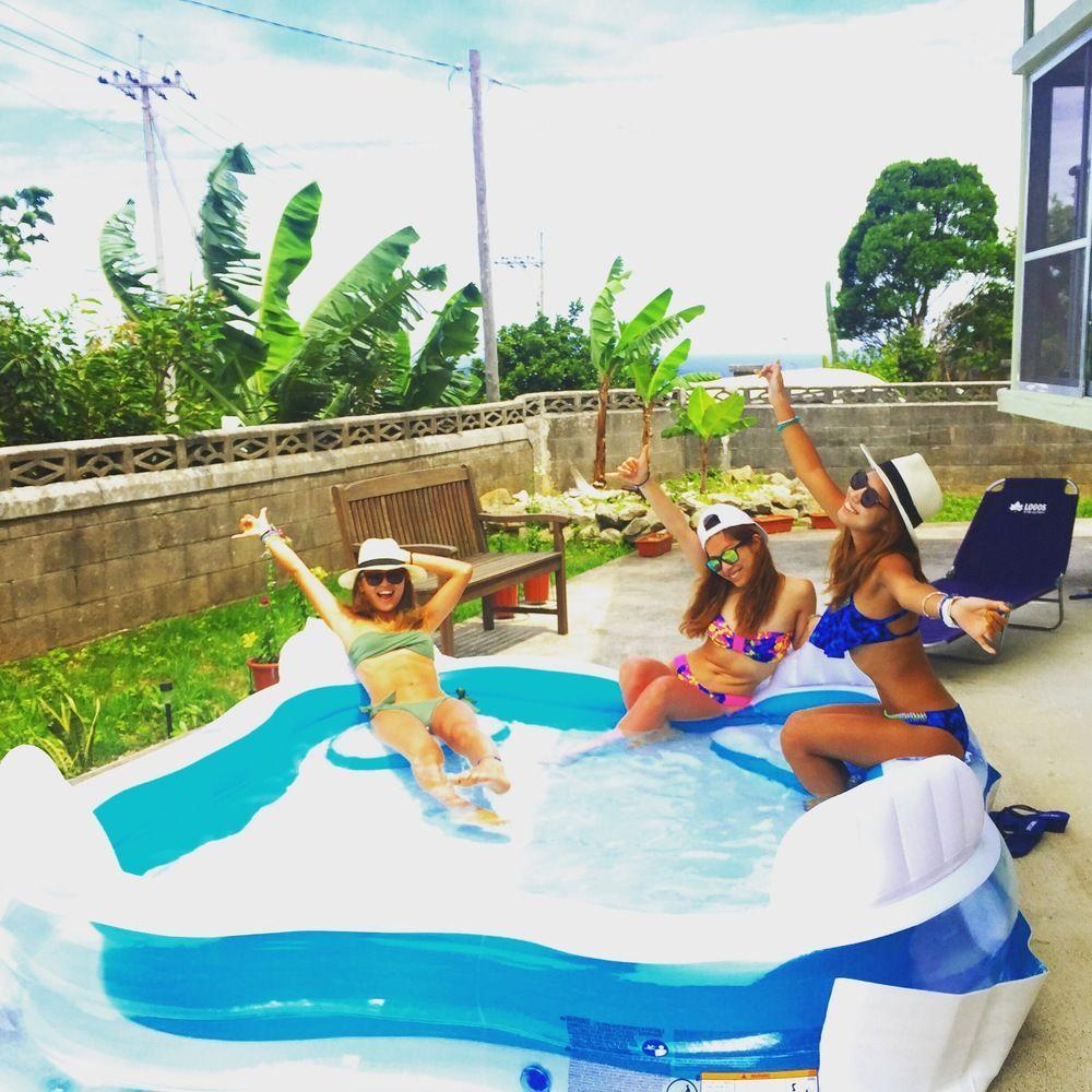 Guesthouse Seagull Village Motobu Ngoại thất bức ảnh