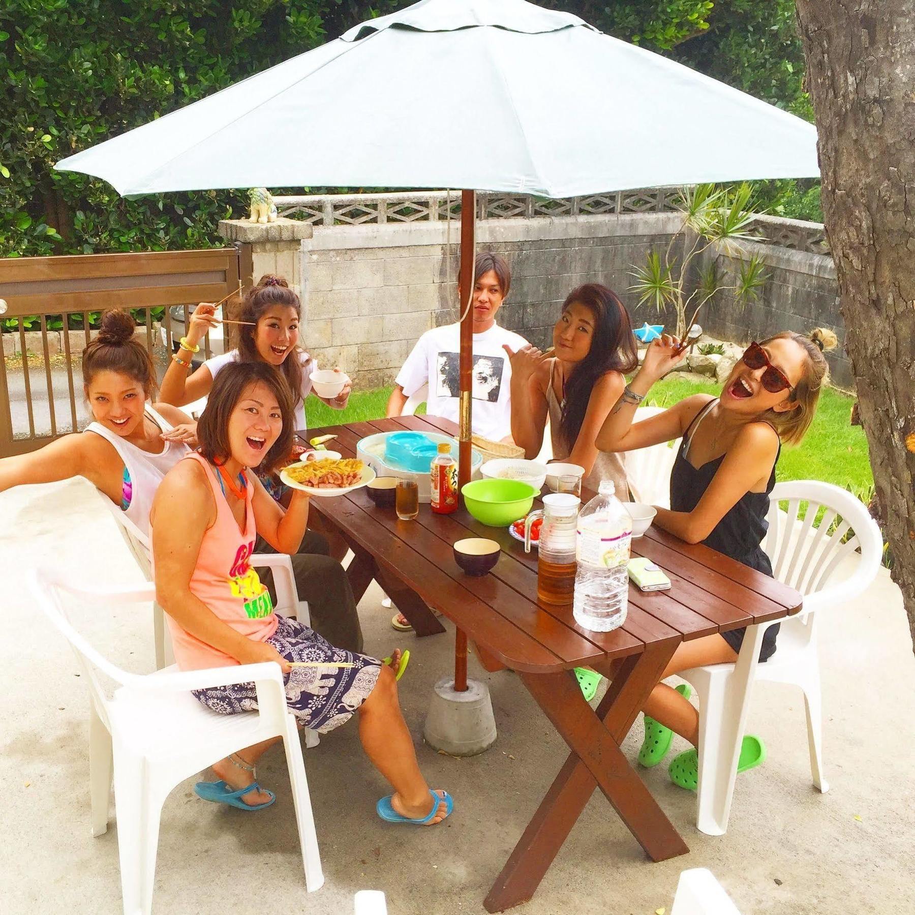 Guesthouse Seagull Village Motobu Ngoại thất bức ảnh
